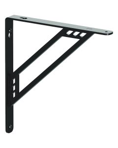Knape & Vogt Richland 12 In. Black Decorative Bracket
