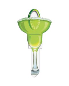 Lucky Line Margarita Design Decorative House Key, KW11