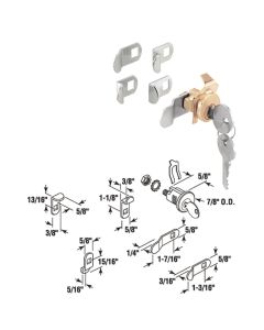 Prime-Line Spring Clip Design Mailbox Lock