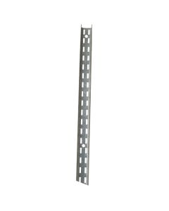 John Sterling Fast-Mount 72 In. Galvanized Steel Double-Slot Shelf Standard