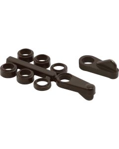 Prime-Line Bronze Steel Universal Screen Clip (4 Count)