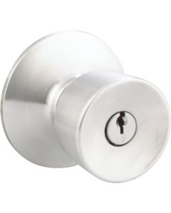 Schlage Bell Satin Chrome Entry Door Knob