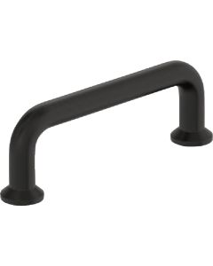 Amerock Factor 3 In. Matte Black Cabinet Pull