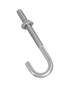 J Bolts Zinc 3/16" X 2-1/2"