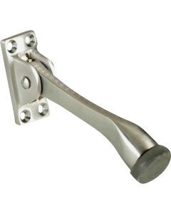 Tell 4-1/8 In. Brass Kickdown Door Holder