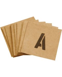 Hy-Ko 1 In. Letter, Number & Symbol Stencil Set