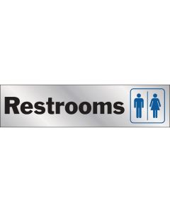 Hy-Ko 2x8 Restroom Sign