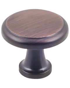 KasaWare 1-3/16 In. Dia. Brushed Oil Rubbed Bronze Cabinet Knob (10-Pack)