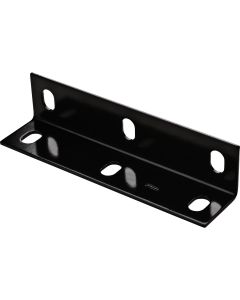 National Catalog 1214BC 2 In. x 9 In. Black Heavy Duty Wide Corner Brace