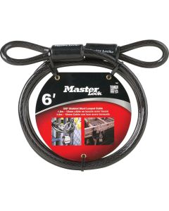 Master Lock 6 Ft. x 3/8 In. Steel Cable