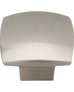 Amerock Sunset 1.5625 In. Square Satin Nickel Cabinet Knob