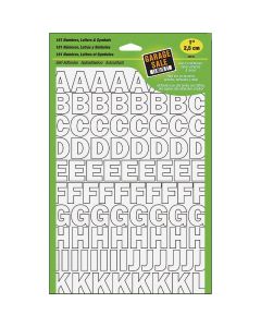 Hy-Ko 1 In. Vinyl Numbers, Letters & Symbols