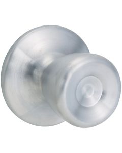 Steel Pro Satin Chrome Hall & Closet Door Knob