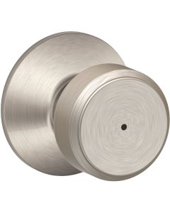 Schlage Bowery Satin Nickel Privacy Door Knob