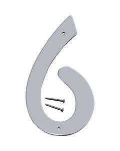 Hy-Ko 4 In. Satin Nickel Number 6