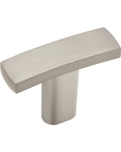 Amerock Valor 1.5 In. L. Satin Nickel Cabinet Knob