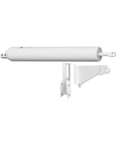 National White Medium Duty Pneumatic Screen Door Closer