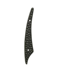 Hy-Ko 3-1/2 In. Black Hammered House Number One