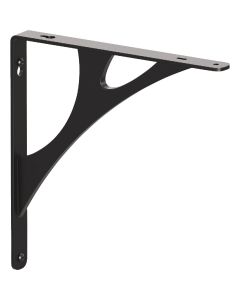 Knape & Vogt Manhattan 8 In. Black Decorative Bracket