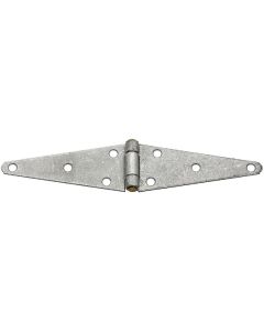 National 2.43 In. x 6 In. Galvanized Heavy-Duty Strap Hinge