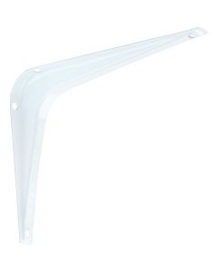 4" X  6"  White Shelf Bracket