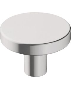 Amerock Versa 1.375 In. Dia. Round Polished Chrome Cabinet Knob