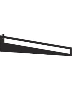 Knape & Vogt Pittsburgh 12 In. Black Decorative Bracket