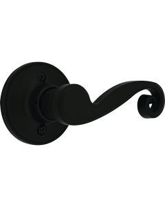 Steel Pro Matte Black Right Hand Dummy Door Lever