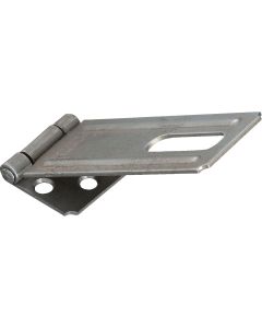 National 4-1/2 In. Galvanized Non-Swivel Safety Hasp