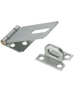 National 3-1/4 In. Galvanized Non-Swivel Safety Hasp