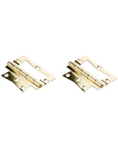 2ct 3.5" Brs Door Hinge