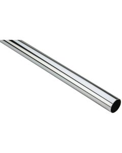 Stanley Home Designs 8 Ft. x 1-5/16 In. Cut-to-Length Closet Rod, Chrome