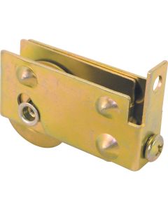 Prime-Line 1-1/8 Dia. x 7/16 In. W. x 2-1/8 In. L. Steel Ball Bearing Patio Door Roller with Adjustable Housing Assembly