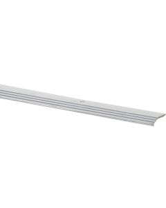 Do it Satin Silver Fluted 1 In. x 3 Ft. Aluminum Carpet Trim Bar