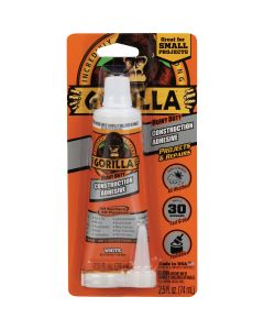 Gorilla 2.5 Oz. All Surface Construction Adhesive