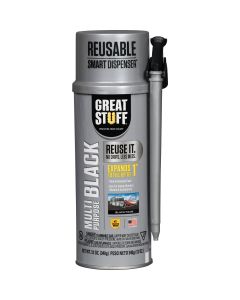 Great Stuff Smart Dispenser 12 Oz. Black Multipurpose Sealant