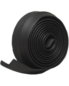 Do it 2-1/4 In. x 9 Ft. Black Rubber Weatherstrip Garage Door Seal