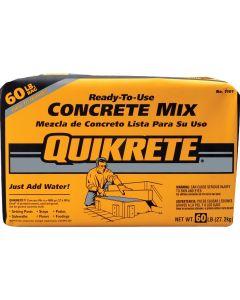 Quikrete 60 Lb. Ready to Use Concrete Mix