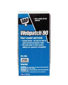 DAP Webpatch 90 Floor Leveler and Patch, Off White, 4 Lbs.