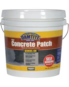 Damtite BondsOn 25 Lb. Gray Ready-to-Use Vinyl Concrete Patch