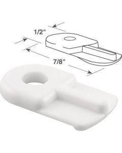 Prime-Line White Turn Button Screen Clip (25-Pack)