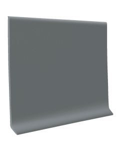 Roppe 4 In. x 20 Ft. Roll Dark Gray Vinyl Self-Stick Wall Cove Base