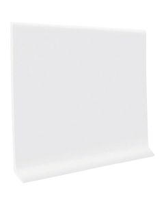 Vinyl Cove Base White 4" X 20'