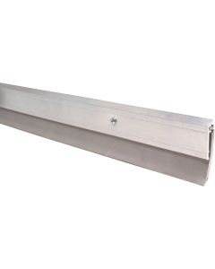 M-D 2 In. W. x 48 In. L. Silver Heavy-Duty Aluminum And Vinyl Door Sweep