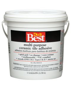 Do it Best Off-White Multi Purpose Ceramic Tile Adhesive (Gallon)