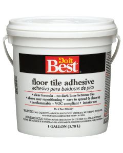 Do it Best Clear Thin Spread Floor Tile Adhesive (Gallon)