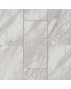 Floorte Pro Paragon Tile Plus Oyster 12 In. x 24 In. Vinyl Floor Tile (15.83 Sq. Ft./Box)