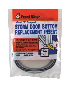 Frost King 1/2 In. x 37 In. Storm Door Bottom Seal Insert