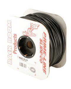 Prime-Line 0.185 In. Dia. x 500 Ft. L. Black Vinyl Screen Retainer Spline