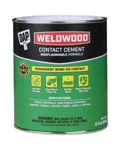 DAP Weldwood Qt. Nonflammable Contact Cement